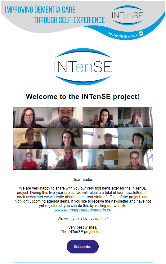 Welcome to the INTenSE project!